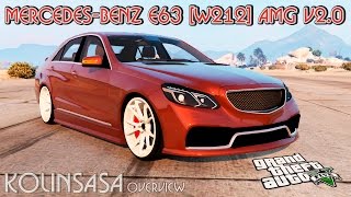GTA 5 Mercedes-Benz E63 (W212) AMG v2.0