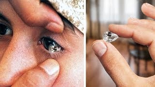 She Cries Pure Diamonds. You'll Be Shocked When You Find out Why
