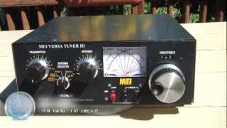 MFJ962D, HF antenna tuner inspection.