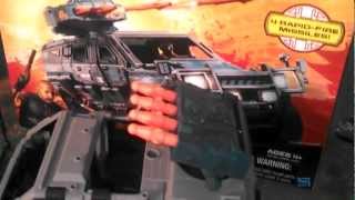 GI JOE RETALIATION NINJA COMBAT CRUISER PT 1OF 2