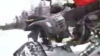 Quad Atv 6x6 Cingolato su Neve