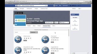 JLinker - Facebook Tabs App for Joomla Virtuemart