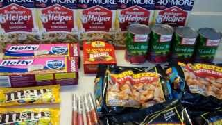 Dollar Tree Coupon Haul! Build Prepper SHTF Stockpile Using Coupons! :)