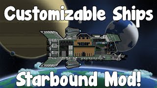 Fully Customizable Ship , Block by Block!? - Starbound Mod - BETA