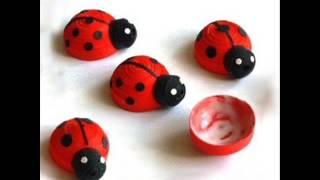 МК квиллинг.Божья коровка. Quilling ladybug