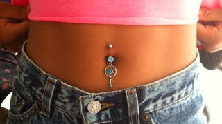 Fake Belly Button Piercing