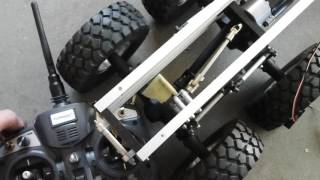 Kamaz 6450 8x8 winch test