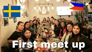 Filipino nurses in Sweden: First meet up