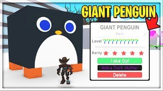 CREATING A GIANT PENGUIN! | Pet Simulator
