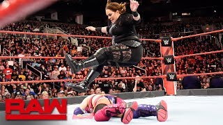 Nia Jax ambushes Asuka: Raw, Feb. 19, 2018