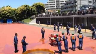 野方消防団消防操法大会2014＃０４　第５分団