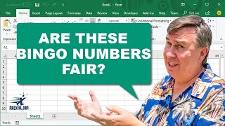 Easy Frequency Distribution For Bingo Numbers in Excel - 2430
