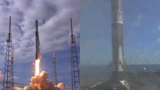 SpaceX Transporter-1 launch & Falcon 9 first stage landing
