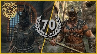 [For Honor] High-Level Berserker vs Rep 70 Raider! (Back?)