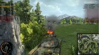▶ World of Tanks - T-62A - Mountain Pass (Patch 8.0) + Batchat Dual