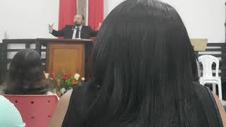 Pregração do Pr. Werder na Segunda Igreja Congregacional de Esperança PB