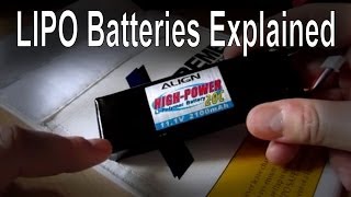 Simple overview of the LIPO battery (LIPO Explained - mAh, C rating etc)
