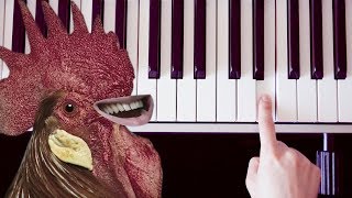 Little Big – Skibidi (One finger piano tutorial)