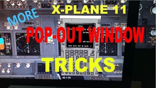 X-Plane 11 Pop-Out Tricks
