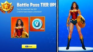 *NEW* SEASON 4 WONDER WOMAN SKIN LEAKED! - Fortnite Battle Royale Season 4 Superhero SKINS CONFIRMED