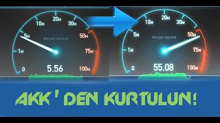 AKK Kaldırma - MTU Ayarlama - İnternet Hızlandırma 2016