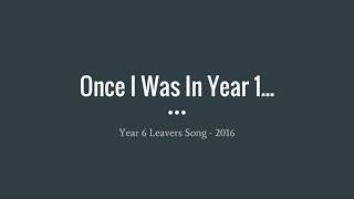 Once I Was In Year 1 (7 Years Old) Karaoke Version