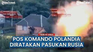 Tempat Perlindungan Tentara Bayaran Asing Polandia Rata dengan Tanah Diserang Artileri Rusia