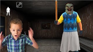 Hello Neighbor Привет Сосед превратился в Гренни  Неделя Хэллоуин