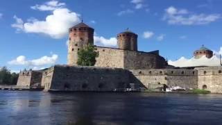 Путешествие в Savonlinna Савонлинна Finland Финляндия.