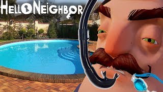 №771: ПРЫЖОК СОСЕДА В БАСЕЙН В ПРИВЕТ СОСЕД БЕТА 3(Hello Neighbor Beta 3)