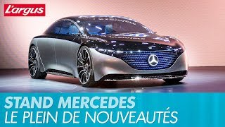 Visite du stand Mercedes au salon de Francfort 2019