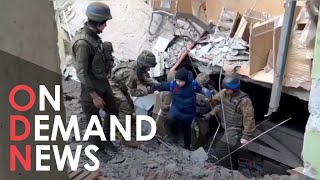 Desperate Ukrainian Civilians FLEE Azovstal ‘HELLSCAPE’