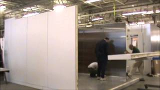 Сборка панельных климатических камер Thermotron