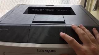 Lexmark printer error