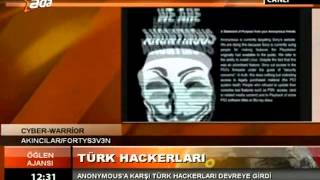Cyber Warrior Akıncılar Anonymouse Saldırısı Kıbrıs Ada Tv Ropörtajı KonuşanF0RTYS3V3N