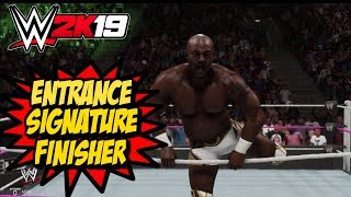 WWE 2K19 Shelton Benjamin Entrance,Signature Finisher (PS4 1080p)
