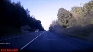 Жесткое ДТП Железногорск Курская область 09.03.2014 18+