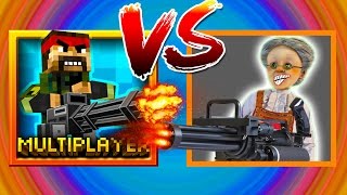 Пиксельная игра как мультик для детей Первые бои в игре PIXEL FURY 3D веселое видео для детей