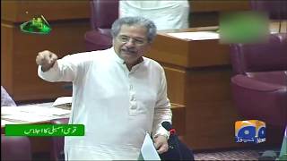 National Assembly Main Shafqat Mahmood Aur Khawaja Asif Aamne Saamne