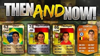 FIFA 15 THEN AND NOW!!! - SHOCKING CHELSEA PLAYERS OLDEST AND MOST INTERESTING CARDS!
