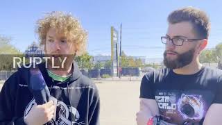 USA: Astroworld festival attendees react to 'crazy' crowd surge that killed 8