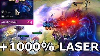 AURELION SOL INSANE SORCERER + DRAGON BUILD - Teamfight Tactics lol tft Strategy Guide