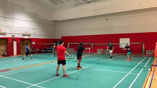 Sal/Dan vs Chris/Fahad - a little bit closer game ?Chris is still too good ?