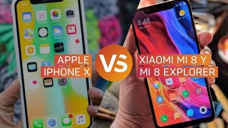 iPhone X vs Xiaomi Mi 8: Celular similar al de Apple pero a mitad del precio
