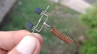 DIY NON CONTACT AC VOLTAGE TESTER WITH TRANSISTOR C945