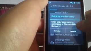 Instalar CWM LG L3