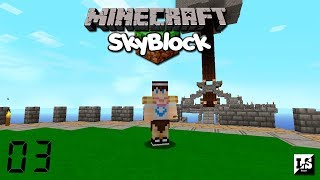 Minecraft: Skyblock 3 - #03 Ферма монстров (Мобоферма)