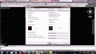 การปรับแต่งโปรแกรม Autocad