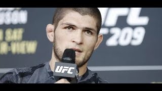 Хабиб!!О ПОРАЖЕНИИ ФЕДОРА ЕМЕЛЬЯНЕНКО ИНТЕРВЬЮ ПОСЛЕ БОЯ 26 01 2019