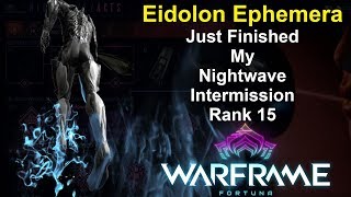 Eidolon Ephemera - WARFRAME